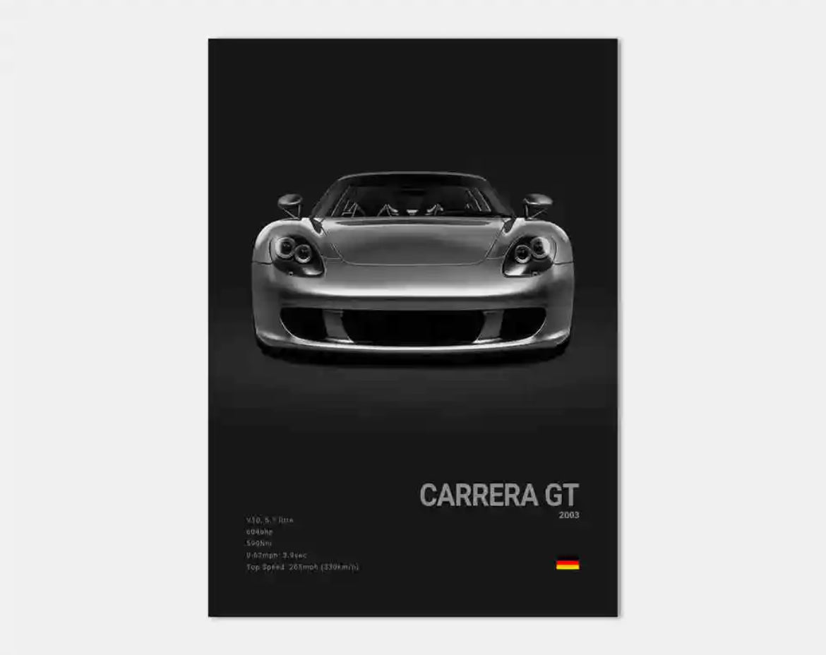 Poster PORSCHE CARRERA GT